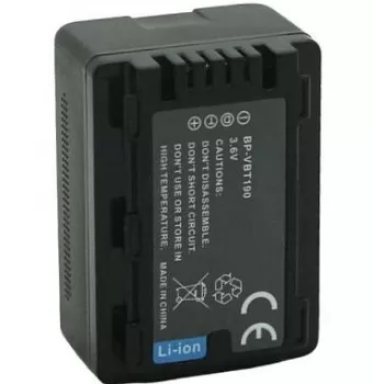 Baterija papildoma digital VW-VBT190 1860mAh Li-ion nešiojamiesiems įrenginiams, modelis DV00DV1412