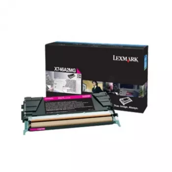 Lexmark X746A3MG - Toner rausvai raudonas - skirtas X746de, X748de, X748dte