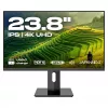 JAPANNEXT 4K UHD Monitor 60,45 cm (23,8 inch) 3840x2160 pikselių, IPS skydelis, 8 ms, 60 Hz, AMD FreeSync, HDMI, DisplayPort (JN-IPS2380UHDR-C65W-HSP)