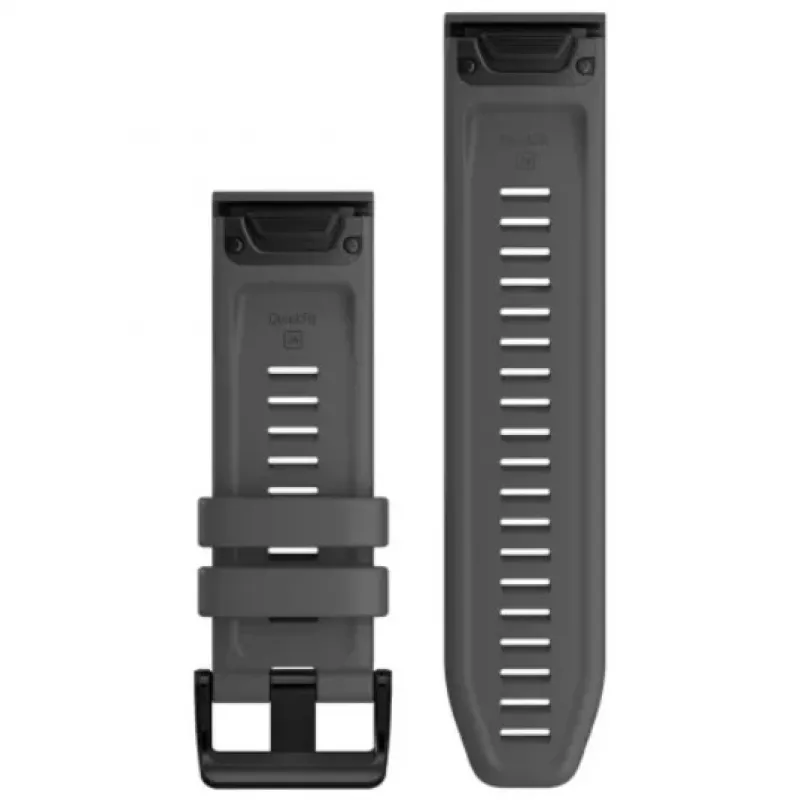 GARMIN QuickFit 26 mm Silikoninis laikrodžio dirželis Slate Gray 010-12864-20