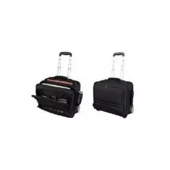 Kuprinė LIGHTPAK Jüscha 46115 – nailoninė konstrukcija, juoda