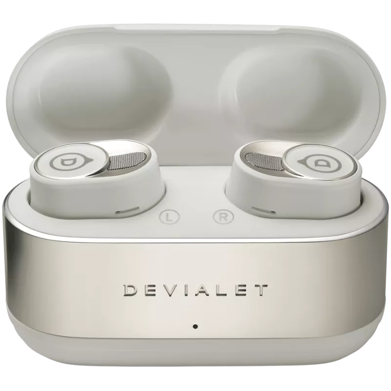 Devialet Gemini II Light Pearl belaidės ausinės