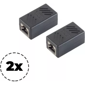 Adapteris ShiverPeaks modulinis jungiklis Cat. 6A 08-01041-2, RJ45 tiesinis sujungimas