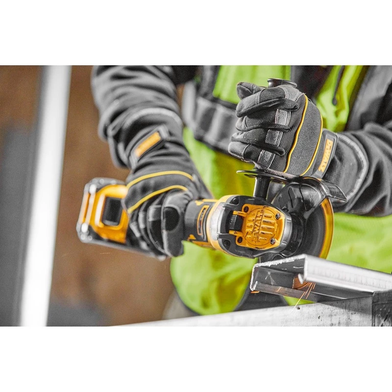 DeWALT DCG416VSN-XJ 18 V XR akumuliatorinis šlifuoklis kampinis, 125 mm, greičio reguliavimas (be baterijos)