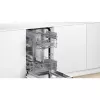 Indaplovė Bosch Serie 2 SPI2HKS42E pusiau įmontuojama siaura 45 cm, 10 stalviečių, 5 programų, E klasė