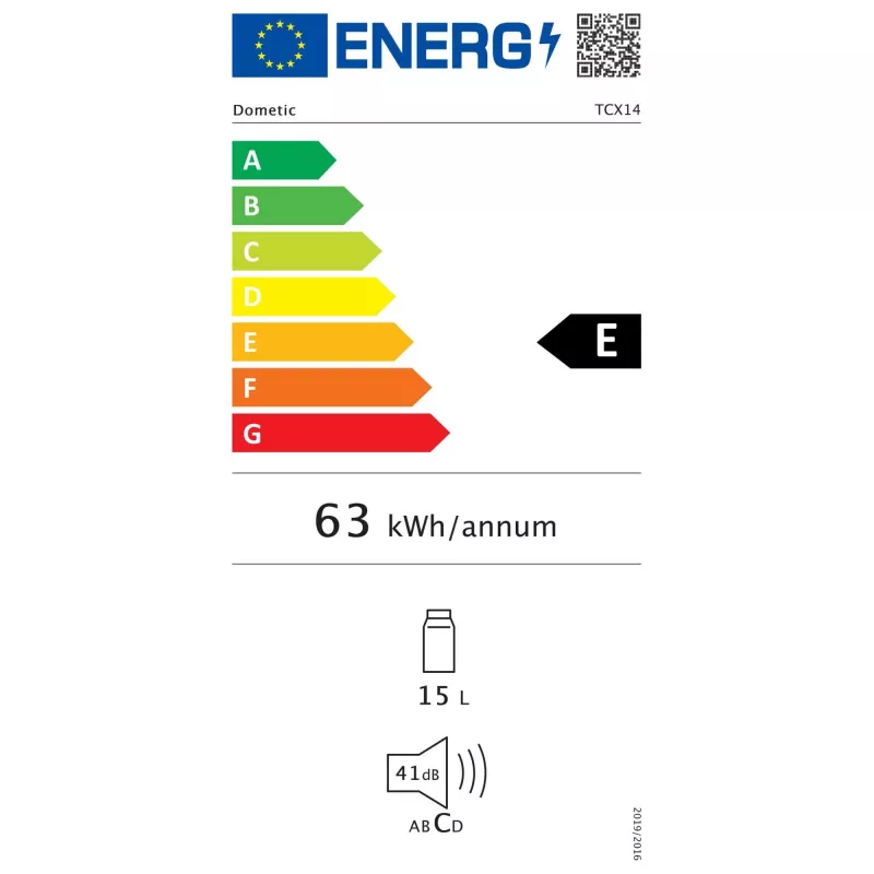 Dometic TropiCool TCX 14 šaldymo dėžė juoda - pilka 14 l elektrinė [Energijos klasė E] (9600013319)