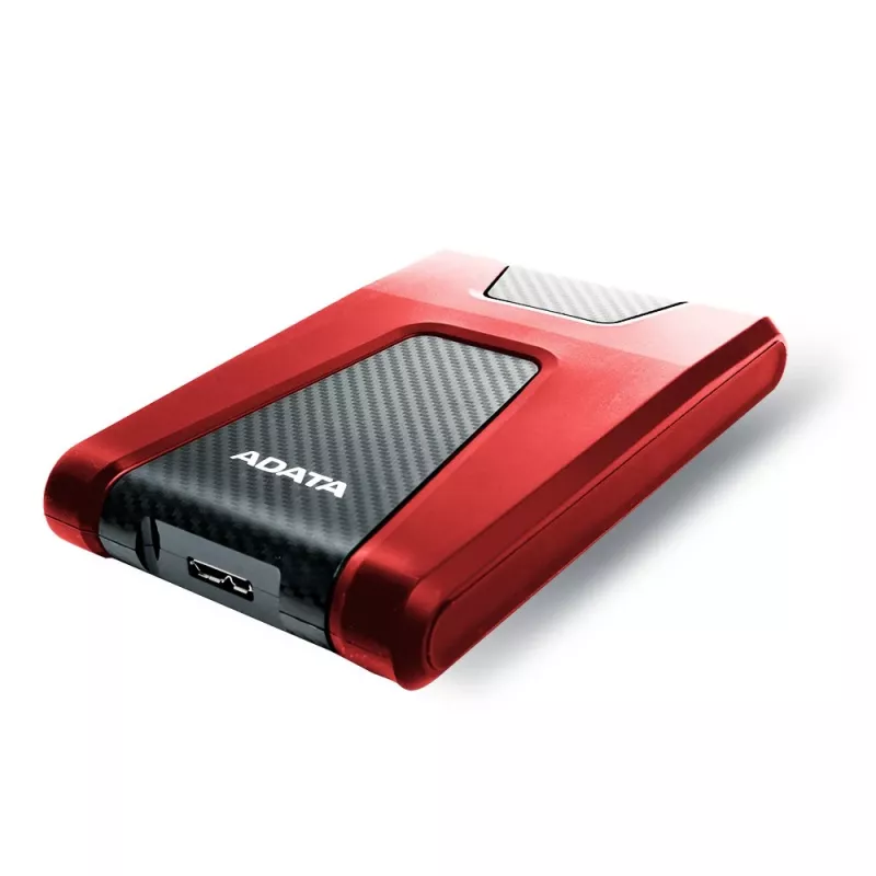 Išorinis kietasis diskas ADATA DashDrive Durable HD650 1 TB 2.5 inch USB 3.2 Gen 1 Raudonas