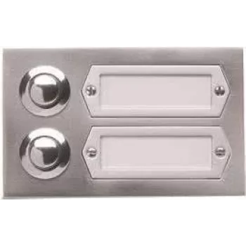 Grothe ETA 502 GA laidinis skambutis, sidabrinis, aliuminis, AC/DC 5–12 V, -20–50 °C (55532)