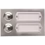 Grothe ETA 502 GA laidinis skambutis, sidabrinis, aliuminis, AC/DC 5–12 V, -20–50 °C (55532)