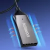 Garso imtuvas UGREEN CM309 Bluetooth 5.0 USB su 3,5 mm AUX lizdu, juodas, 20–20000 Hz