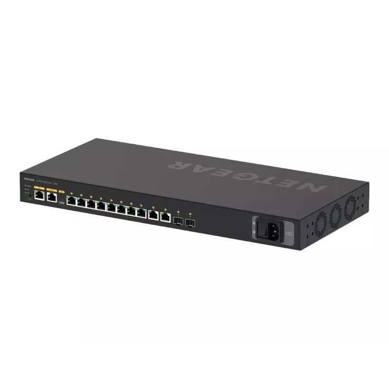 NETGEAR M4250-10G2XF-PoE+ valdomas L2/L3 Gigabit Ethernet (10/100/1000) jungiklis su PoE+ 1U juodas