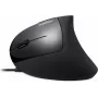 Perixx PERIMICE-513 L, ergonominė pelė, kairiarankiams, vertikali, juoda