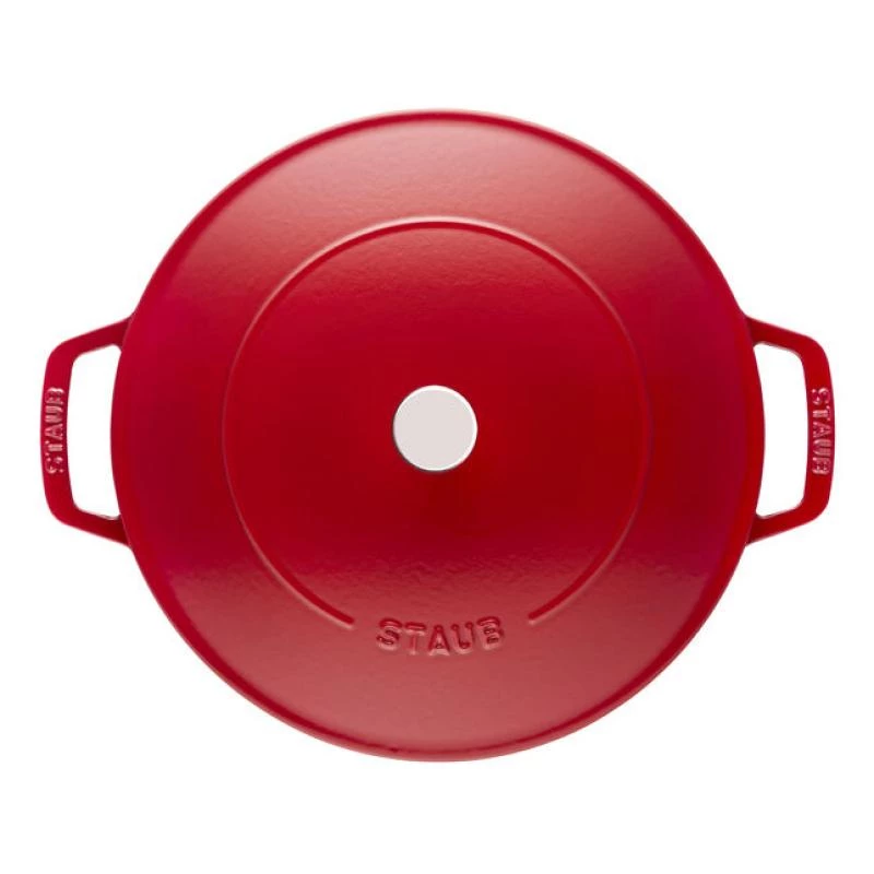 Staub Roaster Chistera 28 cm apvali vyšninė raudona 40511-474-0
