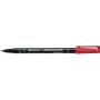 Staedtler Permanentinis Markeris 313-2 Raudonas 10 vnt. – Bullet Antgalis