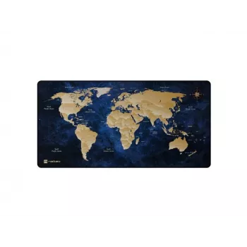Pelėdos kilimėlis Natec World Deep Blue 800x400 mm