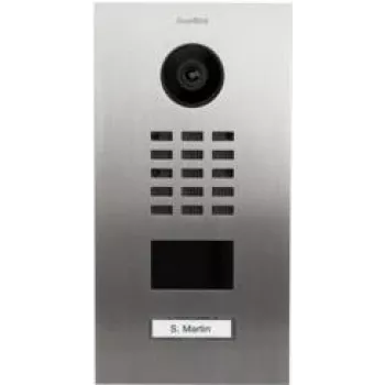 IP vaizdo durų skambutis DoorBird D2101V nerūdijantis plienas V4A — IP domofonas su kamera ir klaviatūra