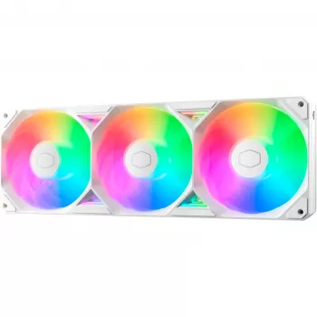 Cooler Master SickleFlow Edge 120 ARGB baltas 3 vnt. pakuotė