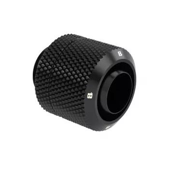 Barrow suspaudžiama jungtis THKN-3/8-B03 b, 13/10 mm (išorinis/vidinis), juoda