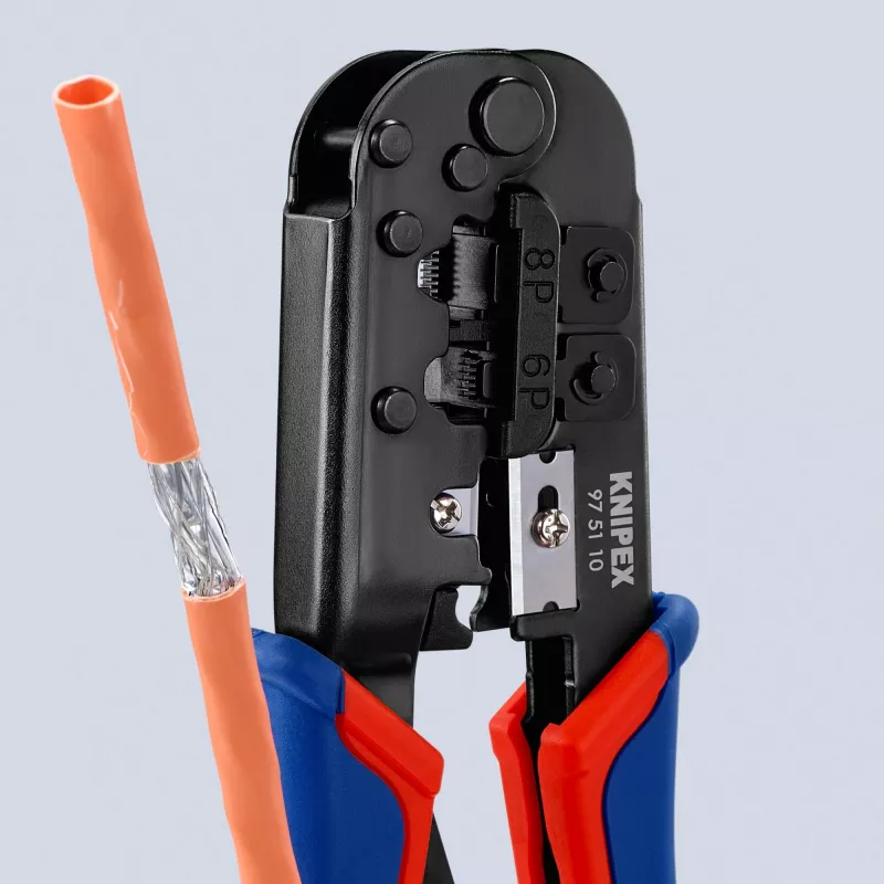 Kabelių užspaudimo įrankis Knipex 97 51 10 SB
