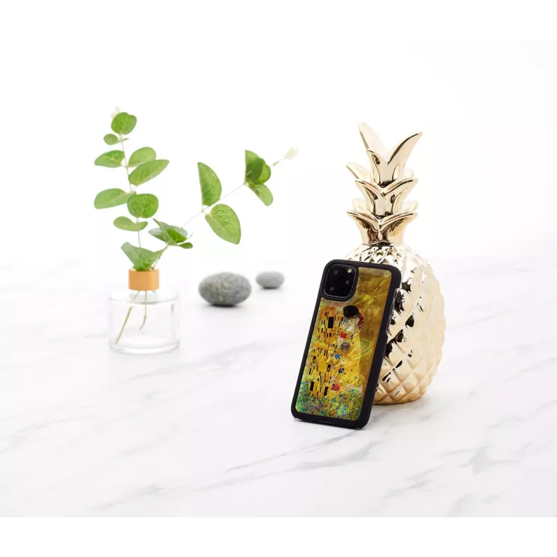 Apsauginis dėklas iKins iPhone 11 Pro — juodas, minkštas