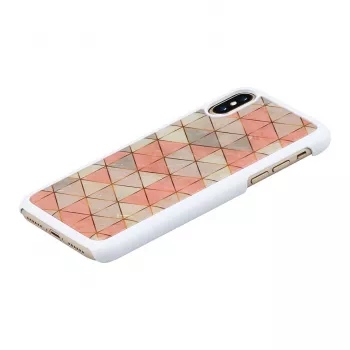 Apsauginis dėklas iKins iPhone XS / XS Max deimantinis baltas