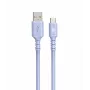 TB laidas USB-A - USB-C violetinis 1 m