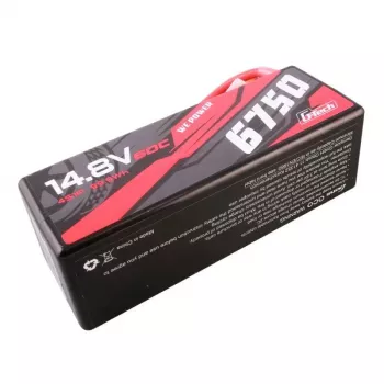 Gens ace G-Tech 6750mAh 14.8V 60C 4S1P 14# XT90 akumuliatorius