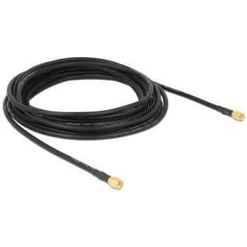 Koaksialinis kabelis DeLOCK 88891 LMR195 5m Juodas