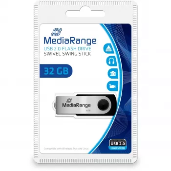 MediaRange USB Flexi-Drive 32GB USB 2.0 (MR911) – USB atmintukas