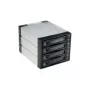 Fantec SNT-BA3141-1 – S-ATA 3x 5,25 colio (13,30 cm) korpusas 4x 2,5 colio (1 colio) kietiesiems diskams, juodas (2052)