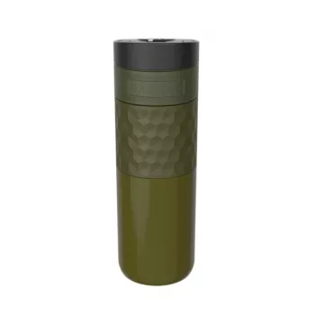 Termo puodelis Kambukka Etna Grip 500 ml, nerūdijančio plieno vakuuminis, sandarus, žalias, 7,1 cm skersmuo