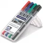 Permanentinis žymeklis Staedtler Lumocolor 348 plonas/plačiu antgaliu