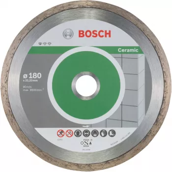 Pjovimo diskas keramikai Bosch Professional Ø180 mm, 10 vnt., skylė 22,23 mm