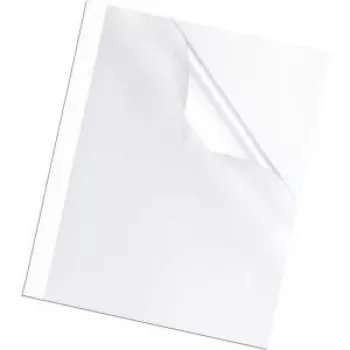 Fellowes Standing termoįrišimo viršelis, 6 mm, A4 (210 x 297 mm), 60 lapų, 150 mikronų, baltas, 200 g/m², 100 vnt.