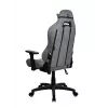Žaidimų kėdė Arozzi Torretta SuperSoft Anthracite – ergonomiškas dizainas, reguliuojamos porankiai, atlošiama nugara