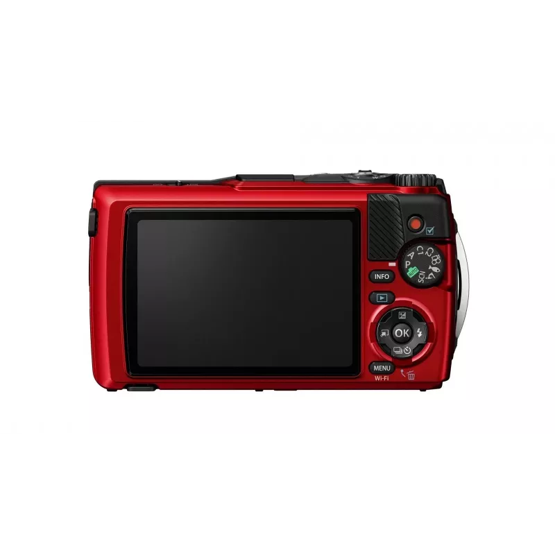 Fotoaparatas OM SYSTEM Tough TG-7 raudonas