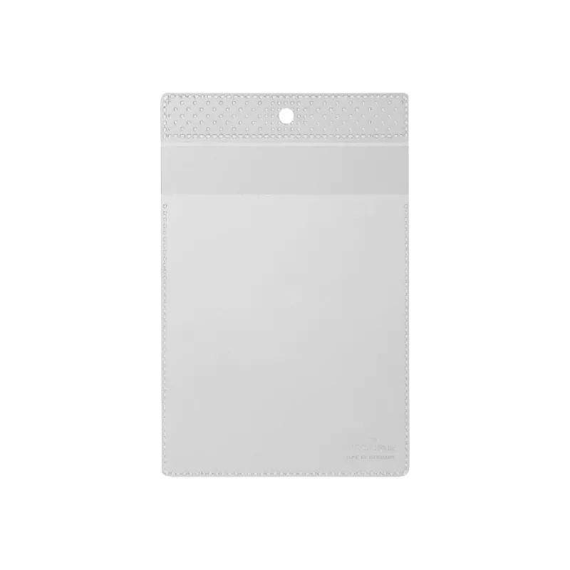 Durable 2302-19 A6 kišenė dokumentams, balta, polipropilenas