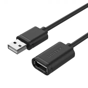 UNITEK Y-C417GBK USB 2.0 laidas 3 m USB A juodas