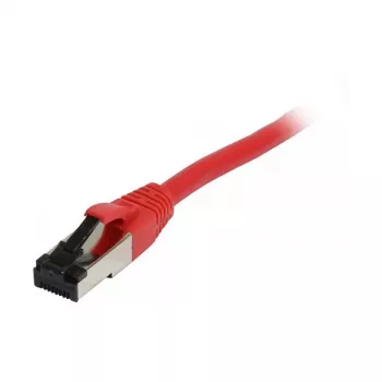 Synergy 21 Patch laidas RJ45, CAT8.1 2000MHz, 0,5 m, raudonas, S-STP (S/FTP), TPE (Ultra SuperFlex), AWG26
