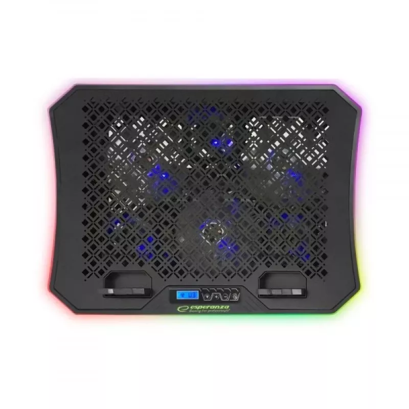 Esperanza GALERNE aušinimo stovas nešiojamam kompiuteriui 48,3 cm (19 inch) 2100 RPM juodas
