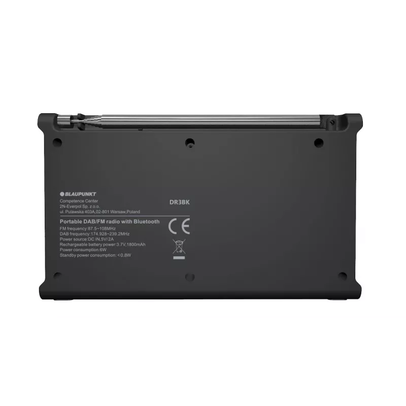 Belaidis radijas Blaupunkt DR3BK juodas
