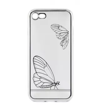 Dėklas Tellur TLL121141 iPhone 7 sidabrinis silikoninis