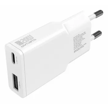 4smarts 541122 Įkroviklis AC greitasis išmaniesiems telefonams ir planšetėms 20 W USB Type-C baltas