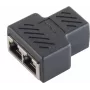 Lyties keitiklis RJ-45 S-Conn BS08-01040 juodas