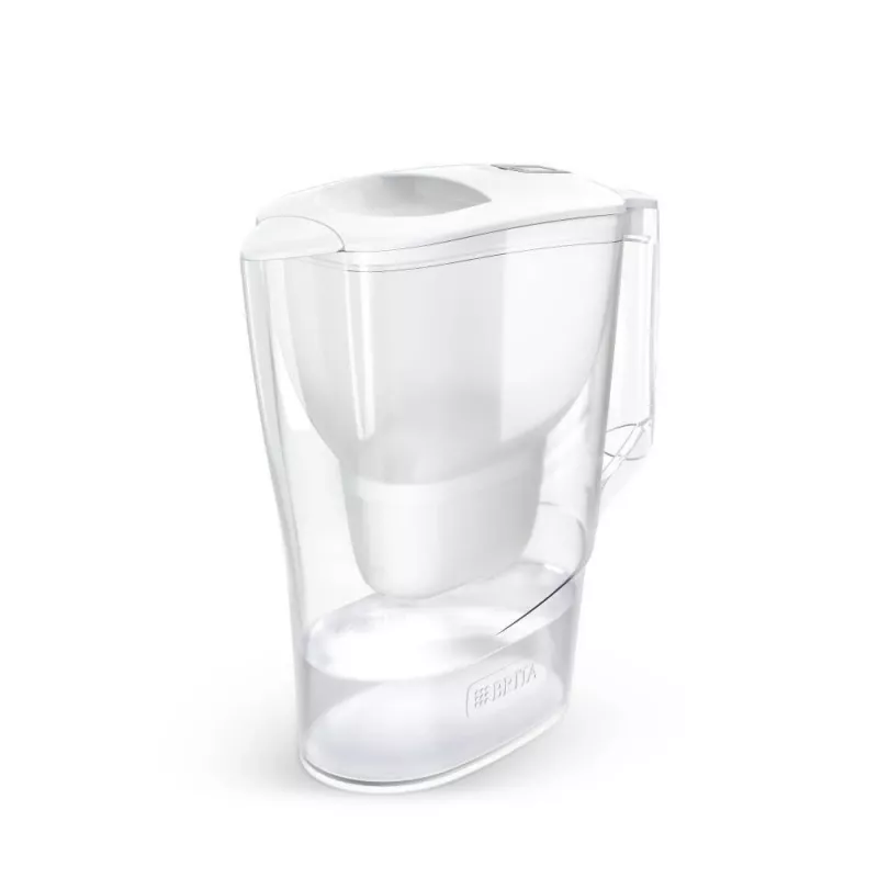 Brita Aluna 2,4 l ąsotis + 2 Maxtra kasetės balta