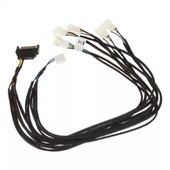 Akasa Flexa FP5S PWM skirstytuvas (5 ventiliatoriams) - Pintas, 45 cm (AK-CBFA07-45)