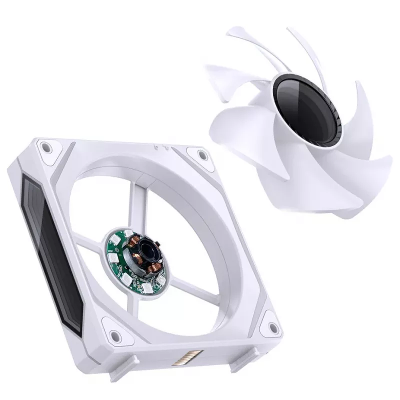 Ventiliatorius Jonsbo ZL-120W PWM ARGB 120mm Baltas