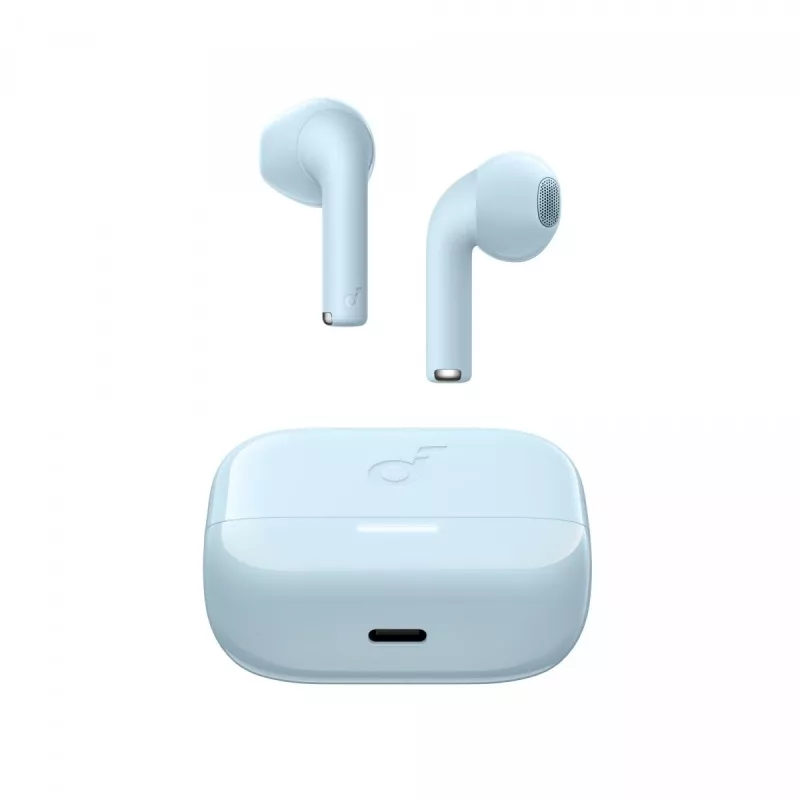Ausinės Anker SOUNDCORE K20I MĖLYNOS belaidės True Wireless Stereo Bluetooth skambučiams, muzikai, sportui