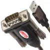UNITEK Y-105 serijinis kabelis juodas 1,5 m USB-A – DB-9