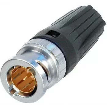 Neutrik BNC kištukas, tiesus, 75 Ω NBNC75BLP7, 1 vnt.